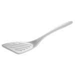 Melamine Slotted Turner, 12-1/2" Overall Length, White