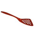 Melamine Slotted Turner, 12-1/2" Overall Length, Red