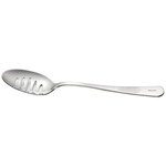 Mercer Culinary Stainless Plating Spoon, Slotted Bowl