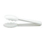 Mercer Cutlery 9-1/2" Hi-Heat Utility Tongs, White