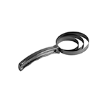 Metal Bone Dust Scraper - Round