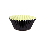 Mini Black Foil Cupcake Liners 1 1/4
