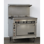 Montague VT26-6 6 Burner Range W/Convection Oven, Used Excellent Condition