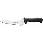 Mundial 7" Offset Sandwich Knife, Black Handle