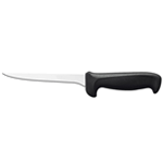 Mundial Balck Boning Knife 6" Narrow Stiff Blade, Poly Handle