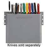 Mundial KR-1 Knife Rack ABS Plastic 16" Wide x 3" Deep x 15" High