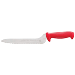 Mundial Red Offset Serrated Sandwich Knife 9" 