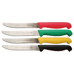 Mundial Rounded Tip Utility Knife, 4-1/4" - Pack of 12