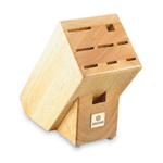 Mundial Solid Wood KB-9 Series 9-Slot Knife Storage Block