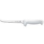 Mundial White Boning Knife 6" Narrow Stiff Blade, Poly Handle