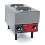 Nemco 6311-1-240 Raised Vertical Double-Burner Hot Plate, 240V