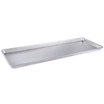 Non Textured Half Size Long Bakery Display Tray, 24-7/16" x 8-11/16"