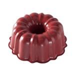 Nordic Ware 50013 3-Cup Bundt Cake Pan, Red