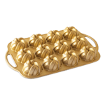 Nordic Ware 75th Anniversary Braided Mini Bundt Pan, 12 Cavities