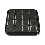 Nordic Ware Brownie Bites Pan, 16 Cavities