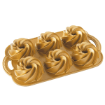 Novacart Mini Disposable Bundt Mold, 3-1/32 x 1-9/16 - Case of 500 | Bakedeco