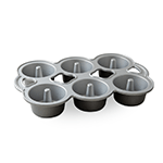Nordic Ware Mini Angel Food Cakes Pan, 6 Cavities