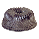 Nordicware Bavarian Bundt Cake Pan 10-Cup capacity 8-1/2" diam. Non Stick Cast Aluminum