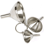 Norpro 252 Set of 3 Stainless Funnels