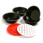 Norpro Mini Pie Pans with Top Cutters