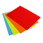 Norpro N35 Gripping Cutting Mats 15" x 11", 4 Pieces, Each a Different Color