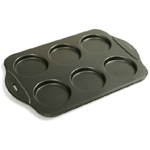 Norpro Non-Stick Puffy Muffin Top/Crown Pan, 6 Cavities