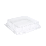 Novacart 4" x 4" Plastic Dome Cover for Baking Mold 4X4, Pack of 12