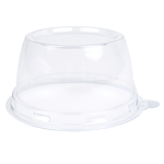 Novacart Clear Lid for Ecos Paper Baking Mold OP80/38, Case of 1260