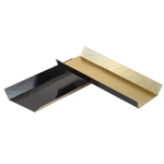 Novacart Folding Eclair Board, Black-Gold / Gold-Black - Pack of 200