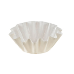 Novacart Small Brioche Floret Disposable Baking Cup, White, 1-3/4" Bottom Dia, 3" Top Dia, x 1-1/4" High, Pack of 50