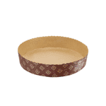 Novacart Tortina Round Disposable Paper Baking Mold, 7-7/8 Diameter x 1-3/8 High, Case of 400