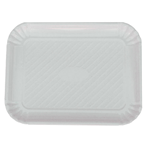 Novacart White Pastry & Cake Tray, 9-3/8
