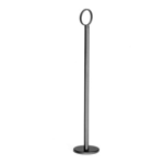 Number Stand, Black-Powder-Coated Metal