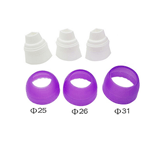 O'Creme 3 Color Plastic Coupler for Pastry Icing Piping