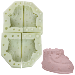 O'Creme Baby Shoes Silicone Fondant Mold