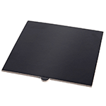 O'Creme Black Square Mini Board with Tab, 2.75