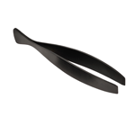 O'Creme Black Stainless Steel Fish Tweezers, 5-1/8