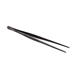 O'Creme Black Stainless Steel Straight Tip Tweezers, 10"