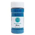 O'Creme Blue Nonpareils, 4 oz.