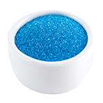 O'Creme Blue Sanding Sugar, 10 lbs.