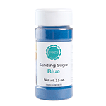 O'Creme Blue Sanding Sugar, 3.5 oz.