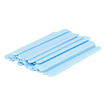 O'Creme Cakesicle Popsicle Blue Acrylic Sticks, 4.5" - Pack of 50