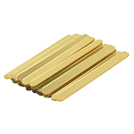 O'Creme Cakesicle Popsicle Gold Acrylic Sticks, 4.5" - Pack of 50