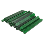 O'Creme Cakesicle Popsicle Green Glitter Acrylic Sticks, 3" - Pack of 50