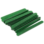 O'Creme Cakesicle Popsicle Green Glitter Acrylic Sticks, 4.5" - Pack of 50