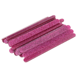 O'Creme Cakesicle Popsicle Pink Glitter Acrylic Sticks, 4.5" - Pack of 50