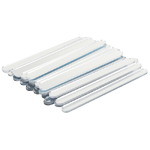 O'Creme Cakesicle Popsicle Silver Acrylic Sticks, 3" - Pack of 50