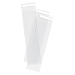 O'Creme Cellophane Bag with Seal, 2.5 x 8 - Pack of 100