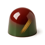 O'Creme Clear Polycarbonate Dome Chocolate Mold, 24 Cavities