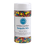 O'Creme Edible Confetti Sequin Mix, 2.8 oz.